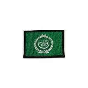ARABIC LEAGE  ARABISK  FLAG MED SORT KANT - Patches/Mærker